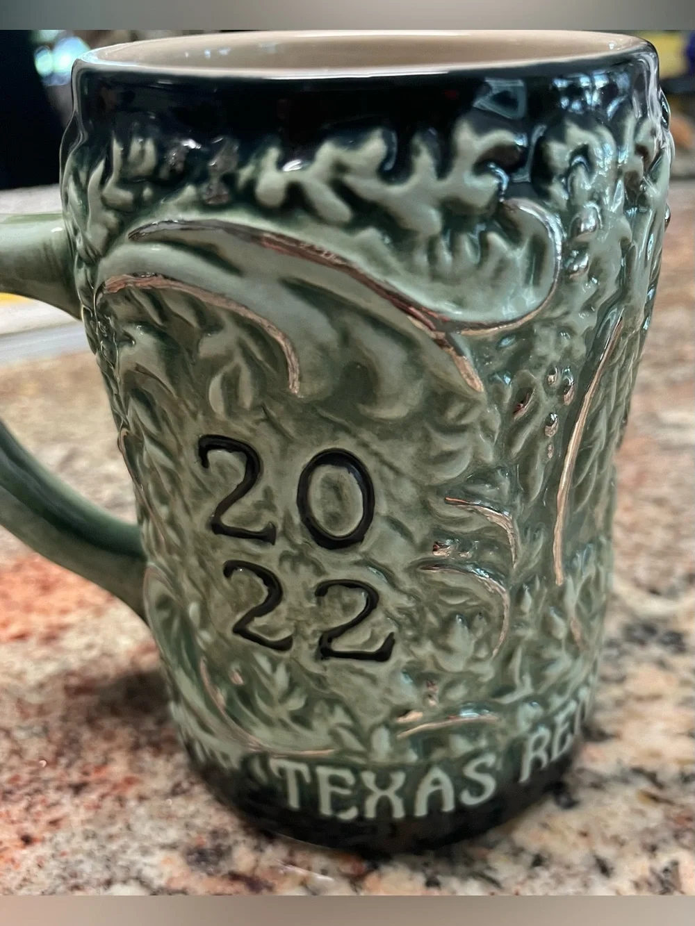 DragonSlayer Collectable Ceramic 2022 Mug from the Texas Renaissance Festival
